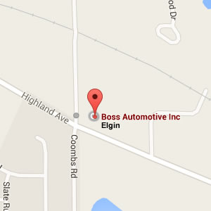 map - Boss Automotive - Elgin